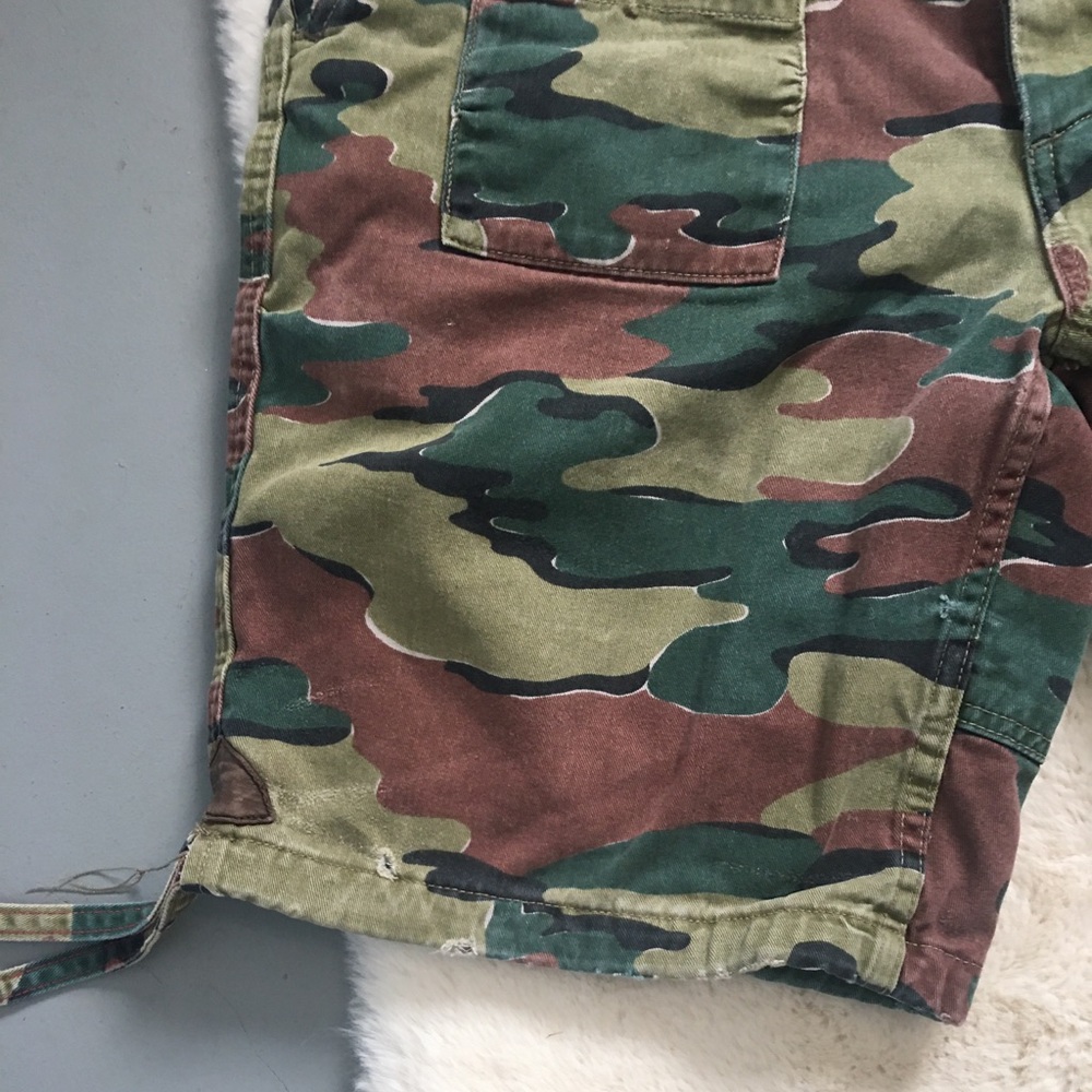 Polo Ralph Lauren Vintage Combat Cargo Shorts - Picture 3 of 12